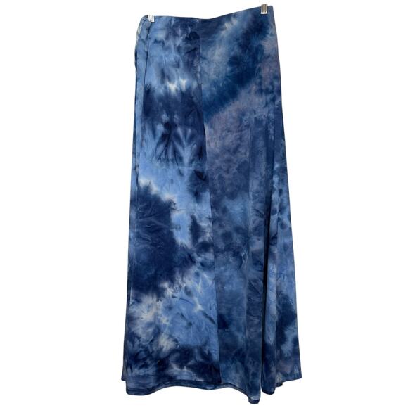 NWT Cato Blue Tie Dye Maxi Skirt with Stretchy waist Size Small - Picture 3 of 7